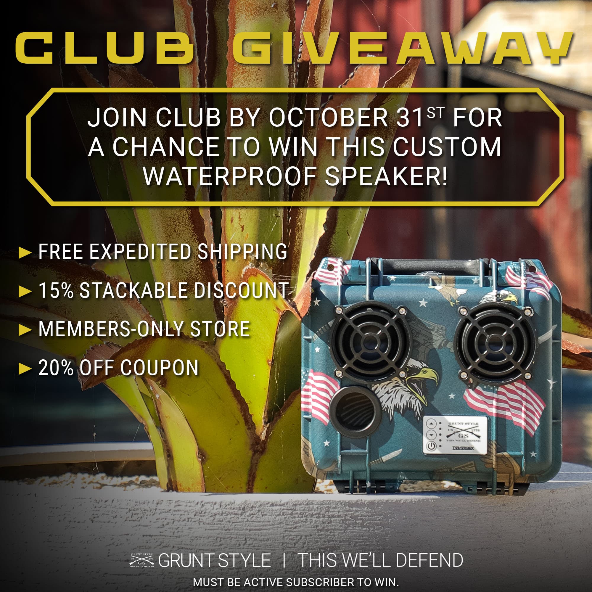 October 2024 Club Giveaway