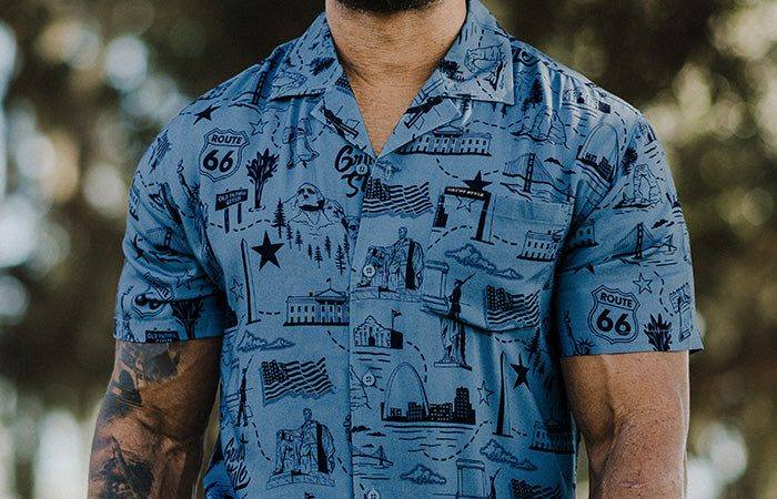 grunt style dress shirt Men's Garage Button Down
