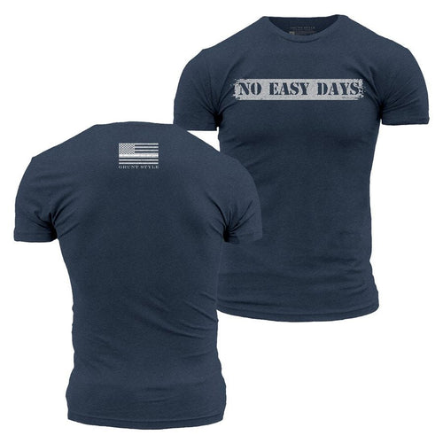Grunt Style No Easy Days EMS T-Shirt - Midnight Navy T-Shirt