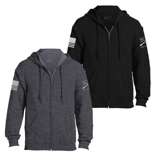 Grunt Style Basic Full-Zip Hoodie Zero Dark 2-Pack full-zip hoods