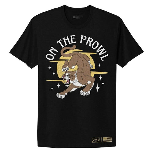 Grunt Style Women's On The Prowl Boyfriend Fit T-Shirt - Black T-Shirt
