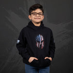 Patriotic Hoodie for Kids - American Spartan Sweatshirts
