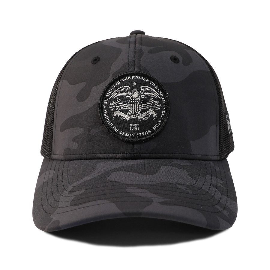 2A Rights Mesh Hat - Black Camo – Grunt Style, LLC