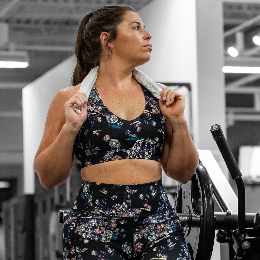 Grunt Style Women's Agility Low Impact Sport Bra - Grenade Paradise