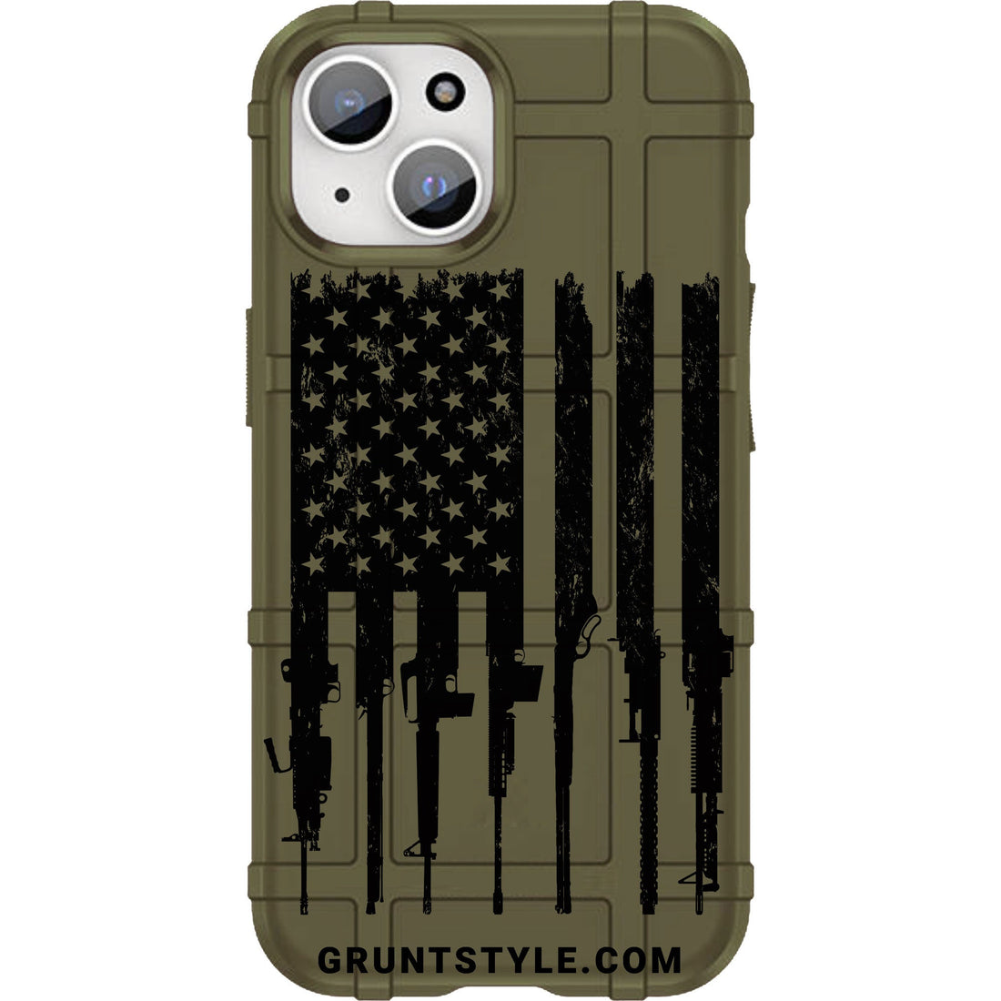 Rifle Flag Android & Apple Phone Cases