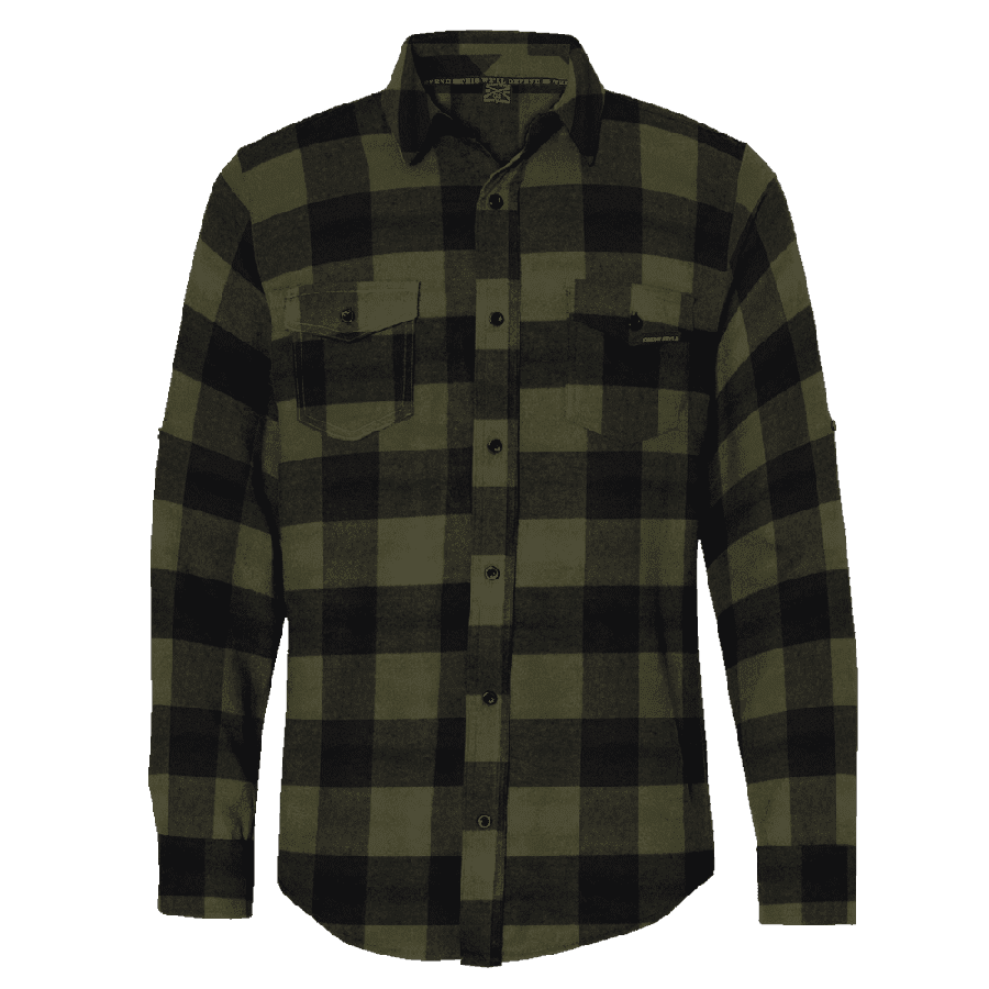 Green Plaid Flannel – Grunt Style