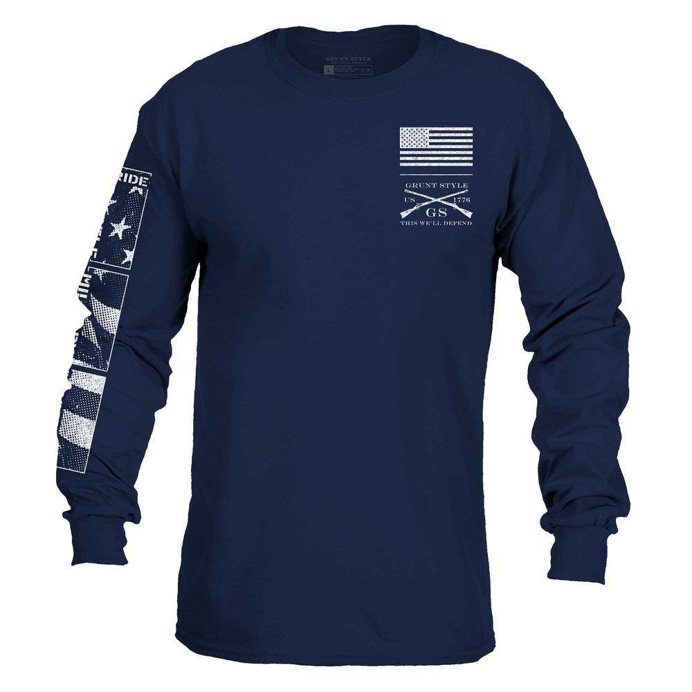 Men's Ethos Long Sleeve - Patriotic Shirt – Grunt Style, LLC