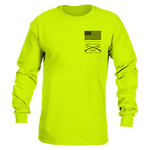High Visibility Work Shirt for Men - Long Sleeve 