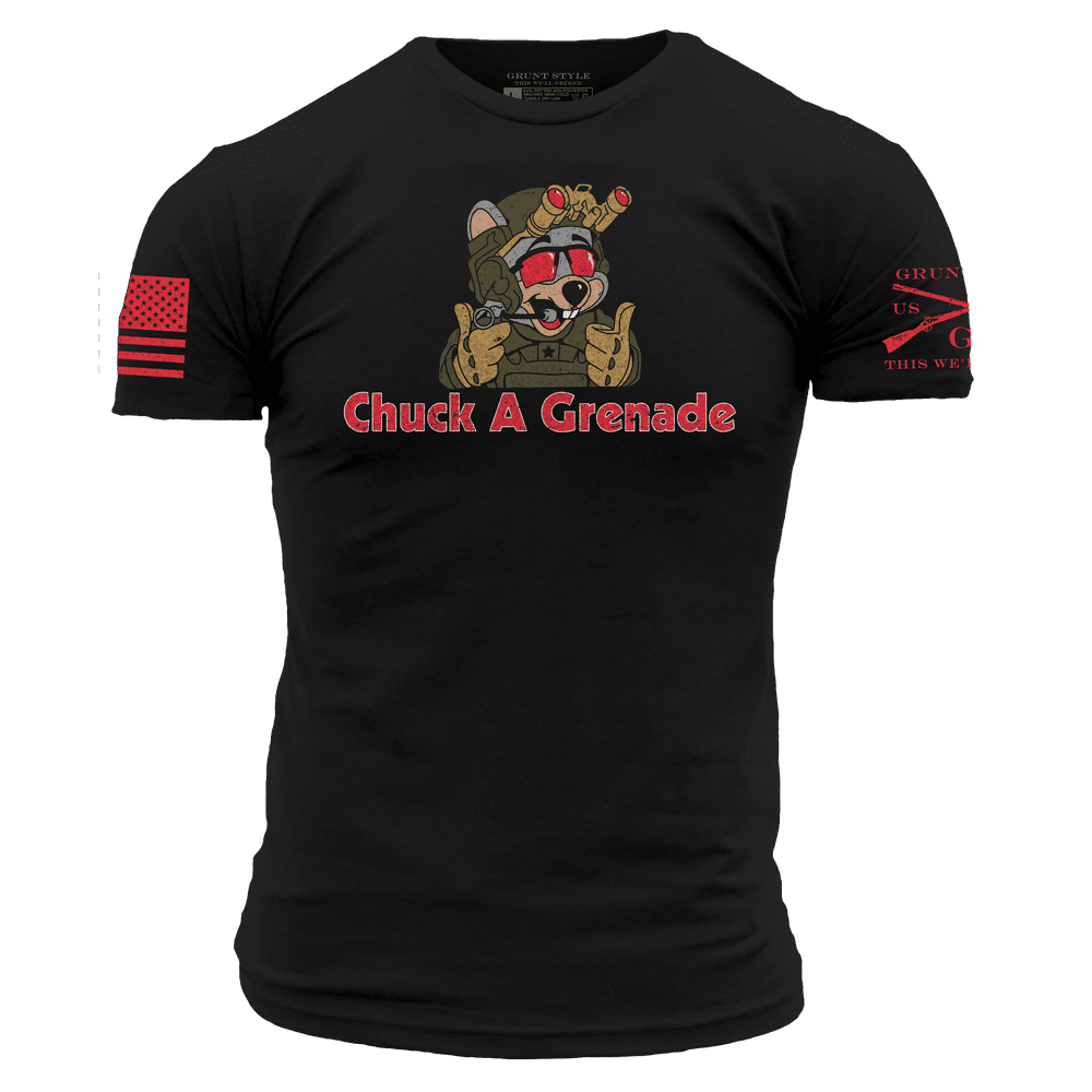 ChunkAGrenade 2A Pro Gun Shirts Grunt Style, LLC