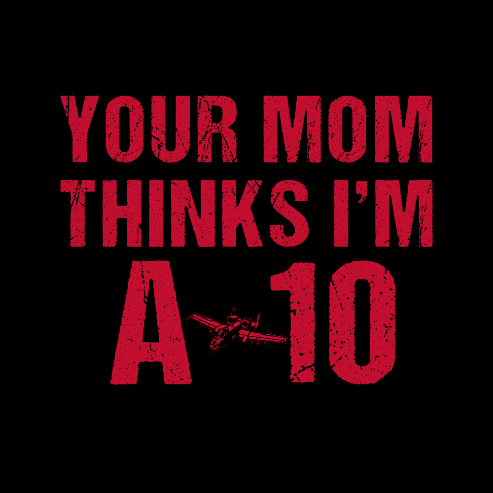 I'm A-10 T-Shirt - Black