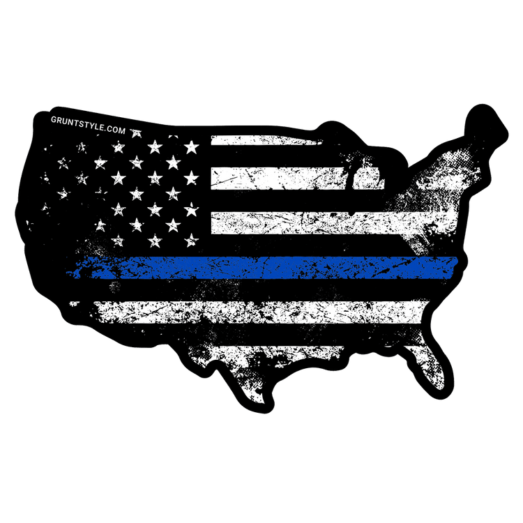 American Police Sticker 