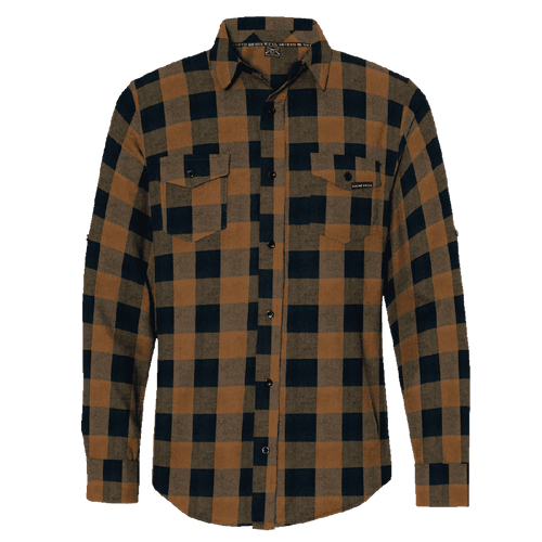Men's GS Plaid Flannel - Coyote