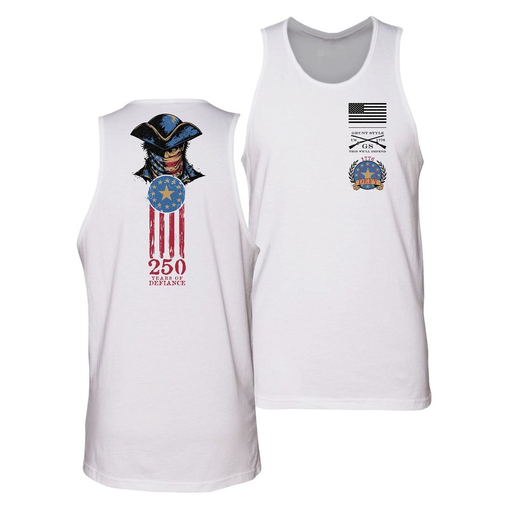 Defy Tank - White – Grunt Style, LLC
