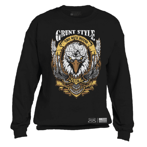 Women's Easy Rider Crew Sweatshirt - Black
