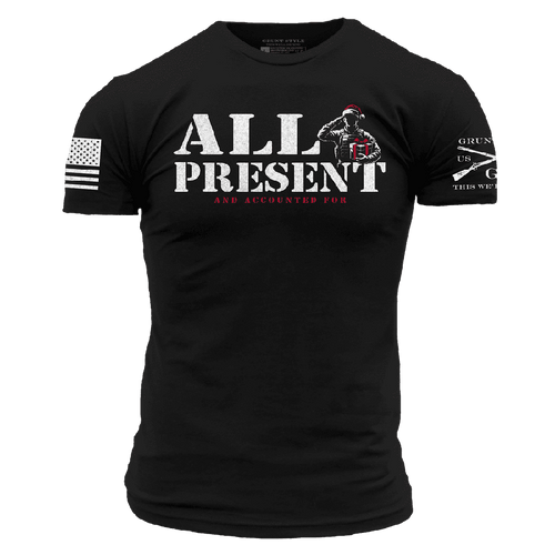 All Present T-Shirt - Black