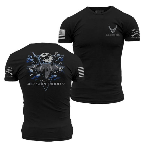 USAF - Air Superiority T-Shirt - Black
