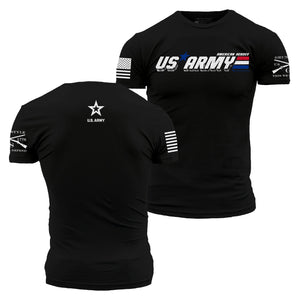 Army American Heroes T-Shirt - Black