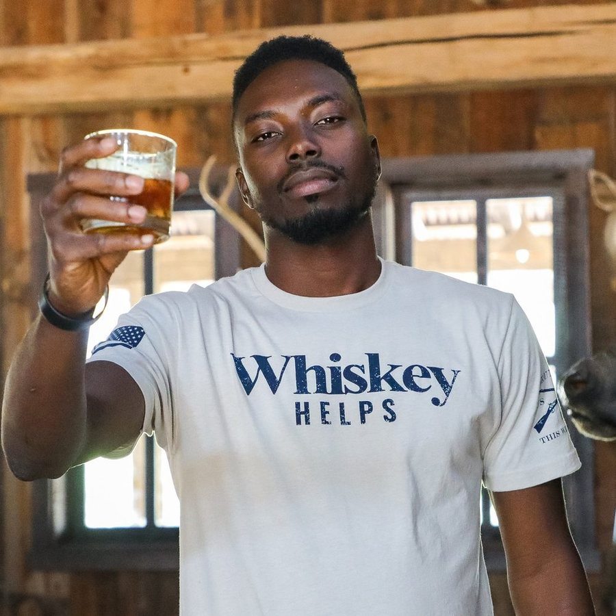 Grunt Style Whiskey Helps™ T-Shirt - Sand T-Shirt