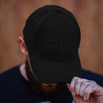 Black Logo Grunt Style Hat stacked  | Grunt Style 