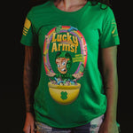 Lucky Arms Tee for Women | Grunt Style 