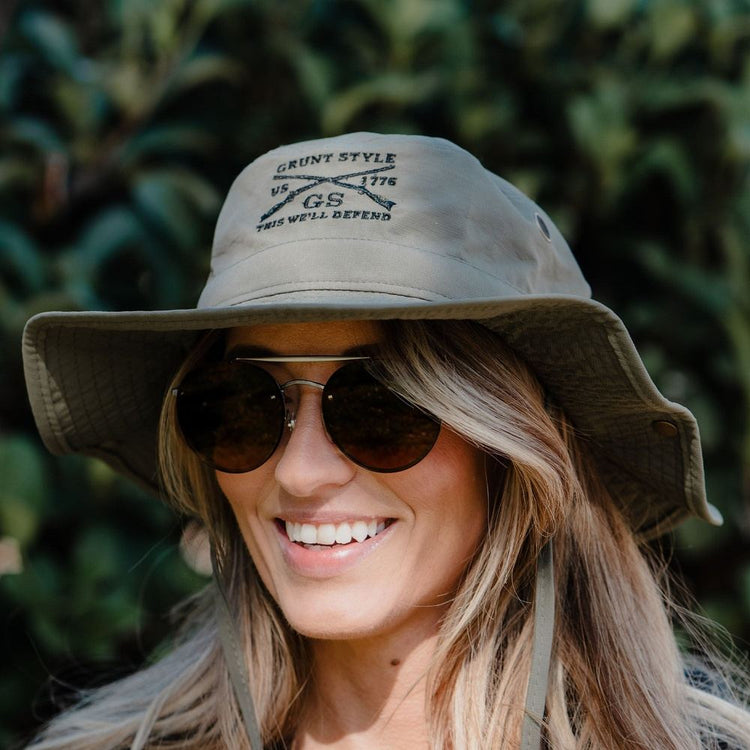 Military Green Boonie Hat | Grunt Style 