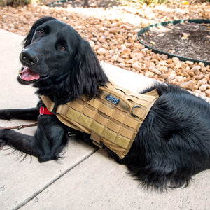 Coyote Mesh Tactical Dog Vest