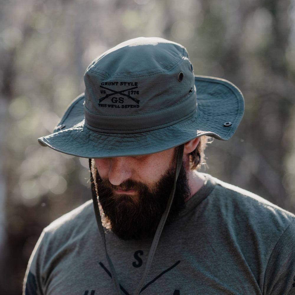 Boonie Hat - Military Green – Grunt Style, LLC