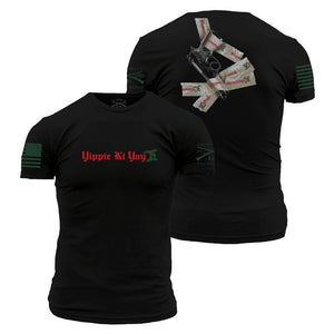 Yippie Ki Yay 2.0 T-Shirt - Black
