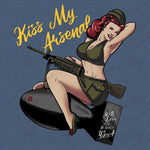 Men's Hoodie Kiss My Arsenal | Grunt Style 