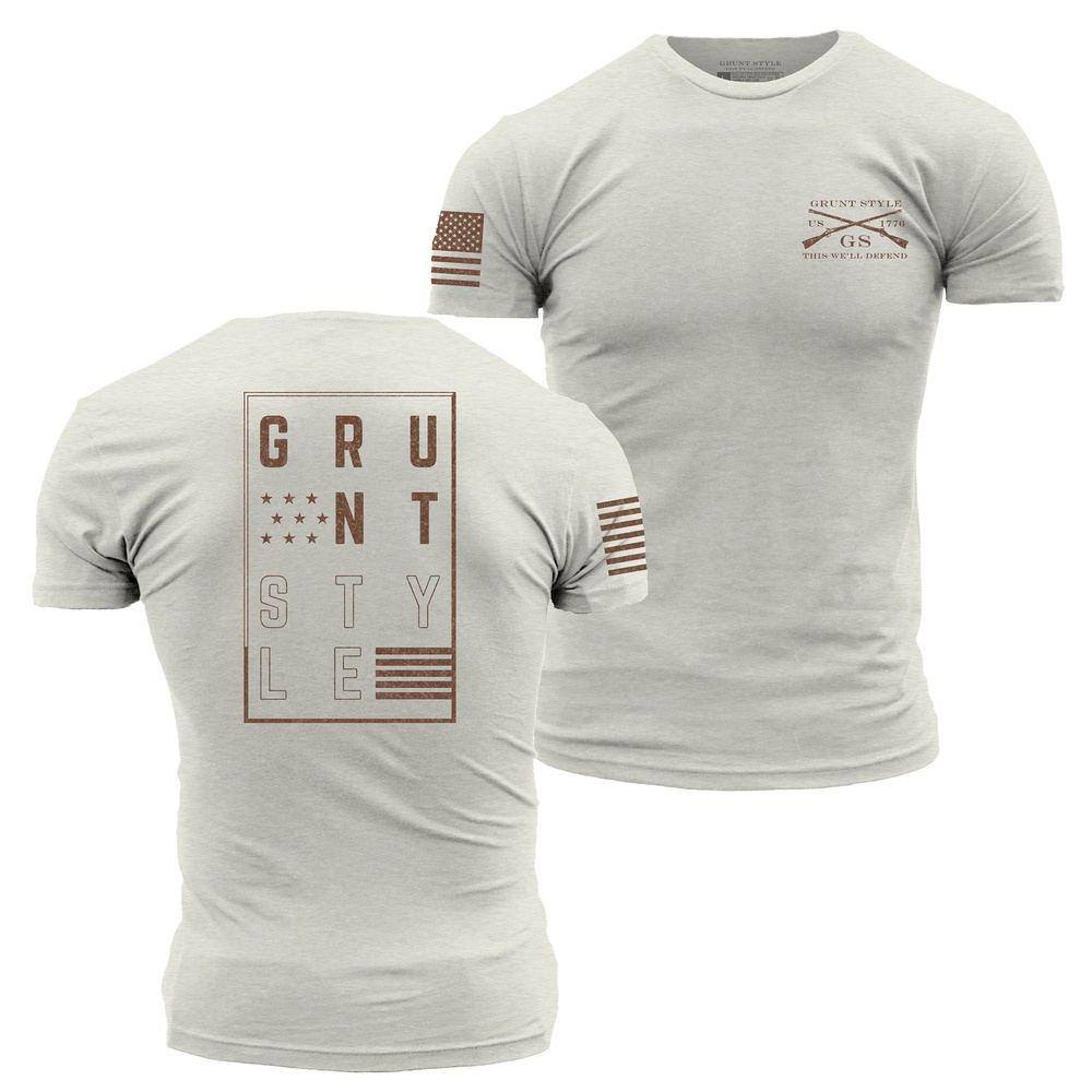 Grunt Stars Logo - Men's Tee – Grunt Style, LLC