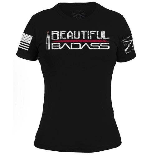 Beautiful Badass Graphic Tee | Grunt Style
