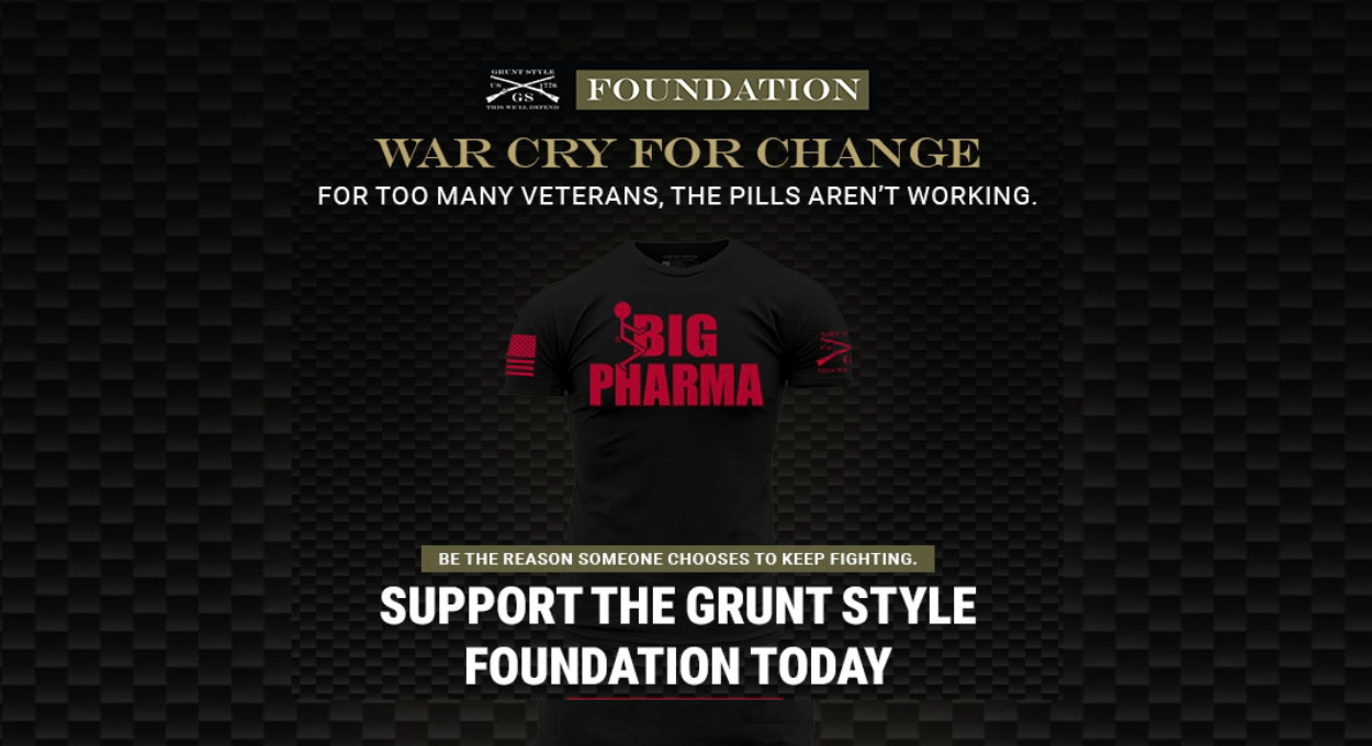 GRUNT STYLE FOUNDATION WAR CRY FOR CHANGE