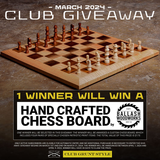 March 2024 Club Giveaway