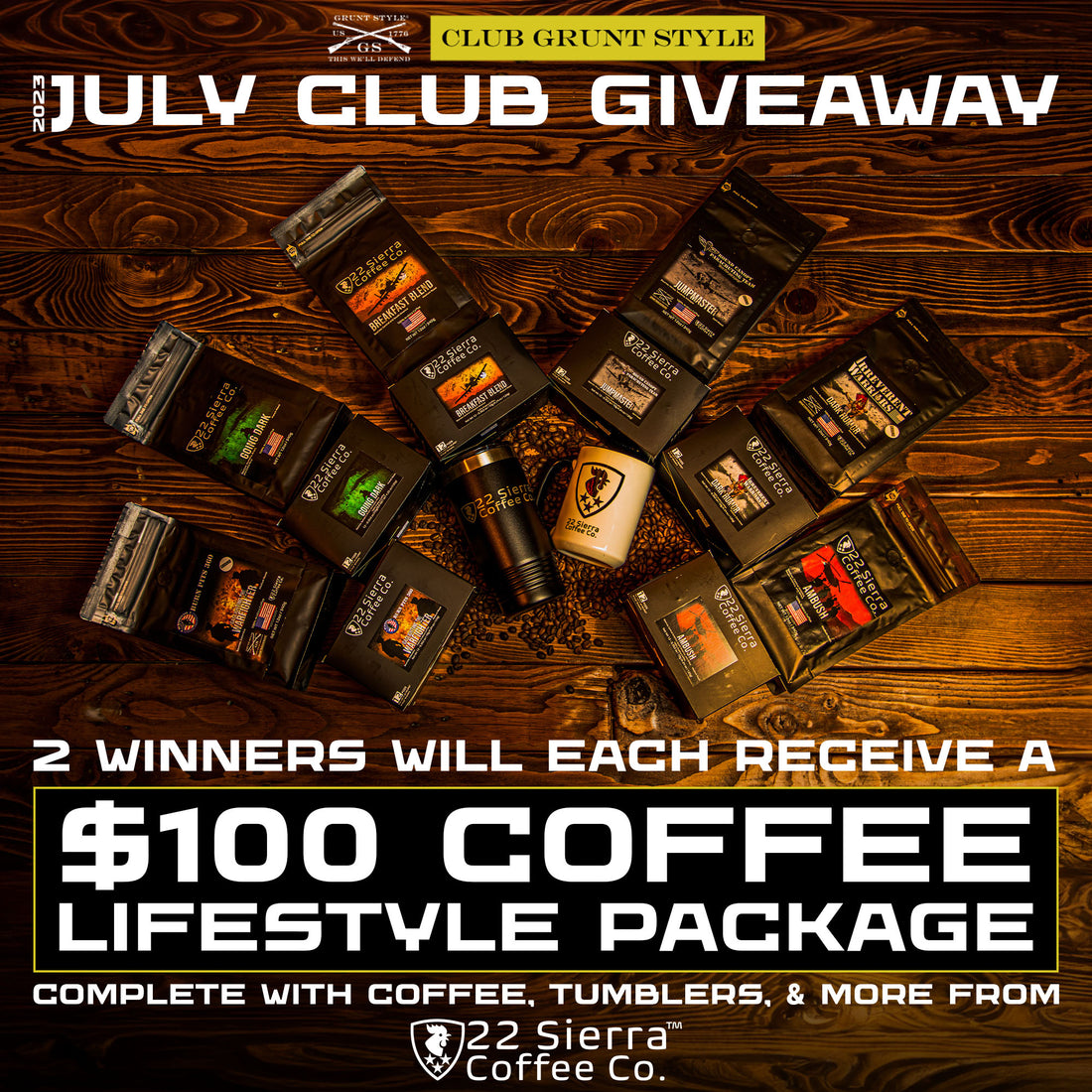 22 Sierra Coffee - Club Giveaway 
