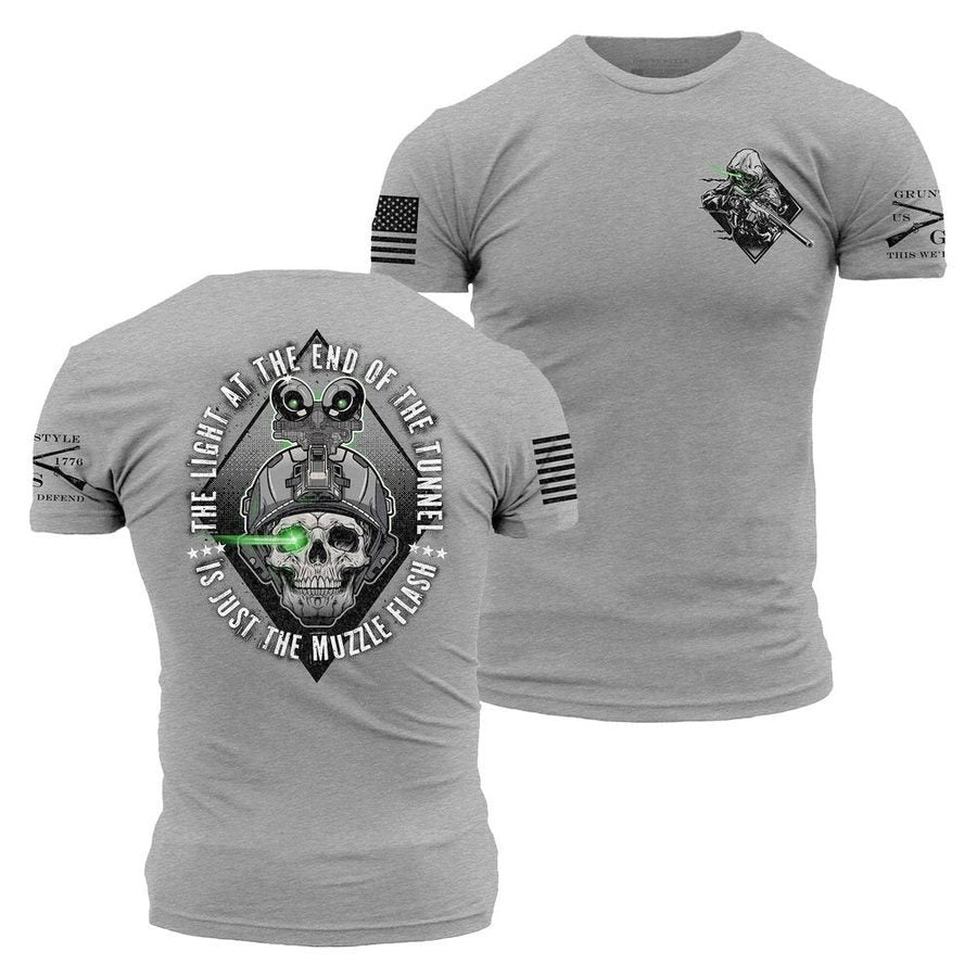 Grunt Style No Quarter T-Shirt - Dark Heather Gray T-Shirt