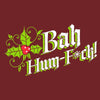 Grunt Style Bah Hum-F*ck T-Shirt - Red Plum artwork