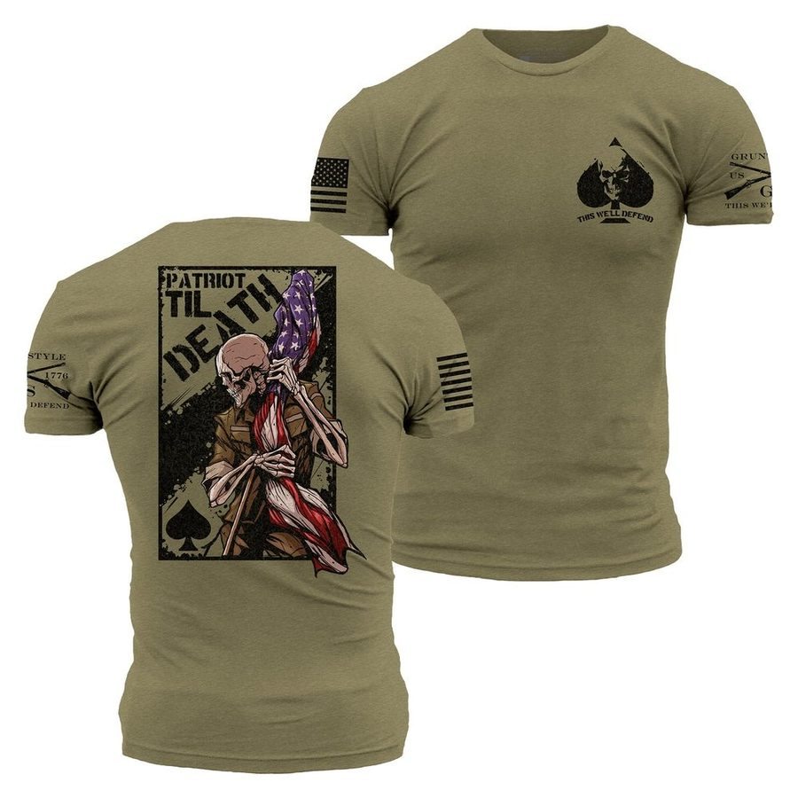 Sticking It To The Man T-Shirt - Midnight Navy – Grunt Style, LLC