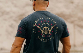 Grunt Style Sticking It To The Man T-Shirt - Black T-Shirt