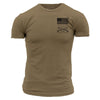 Grunt Style Basic Stacked Logo T-Shirt - Tan T-Shirt