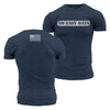 Grunt Style No Easy Days Police T-Shirt - Midnight Navy T-Shirt