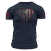 Grunt Style Men's Super Patriot 2.0 Tee - Midnight Navy T-Shirt