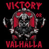 Grunt Style Victory Or Valhalla T-Shirt - Black artwork