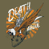 Grunt Style Death From Above 2.0 T-Shirt - Military Green artwork
