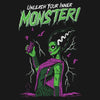 Grunt Style Women's Inner Monster Boyfriend Fit T-Shirt - Black artwork