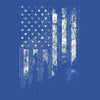 Grunt Style 1776 Flag Flag T-Shirt - Royal artwork