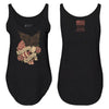 Grunt Style Women's Beautiful Badass Revolution Flowy Tank - Black tanks