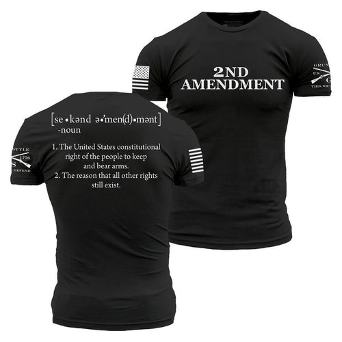 Grunt Style 2A Defined T-Shirt - Black T-Shirt