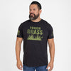 Grunt Style Touch Grass T-Shirt - Black T-Shirt