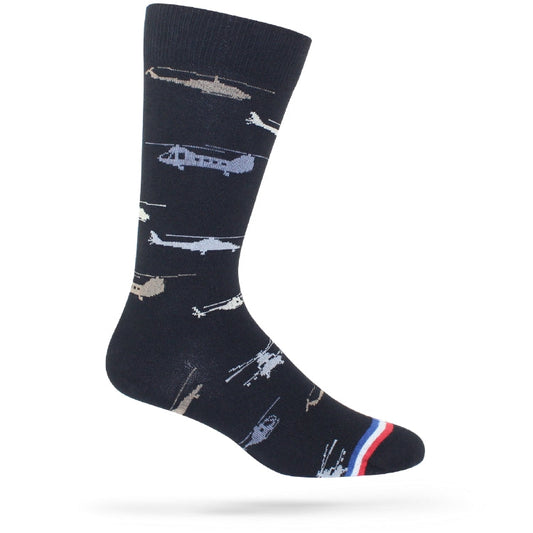 Helicopter Socks - Gifts for Military 
