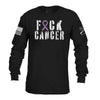 Grunt Style F*ck Cancer Long Sleeve - Black ls tees